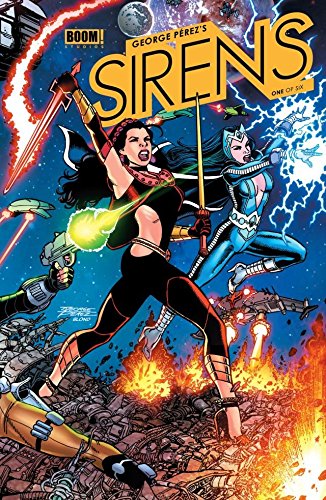 George Perez Sirens #1 Main Covers