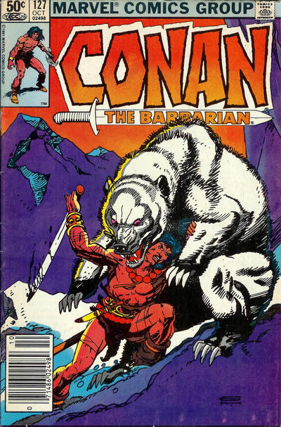 Conan The Barbarian #127 [Newsstand]-Very Good (3.5 – 5)