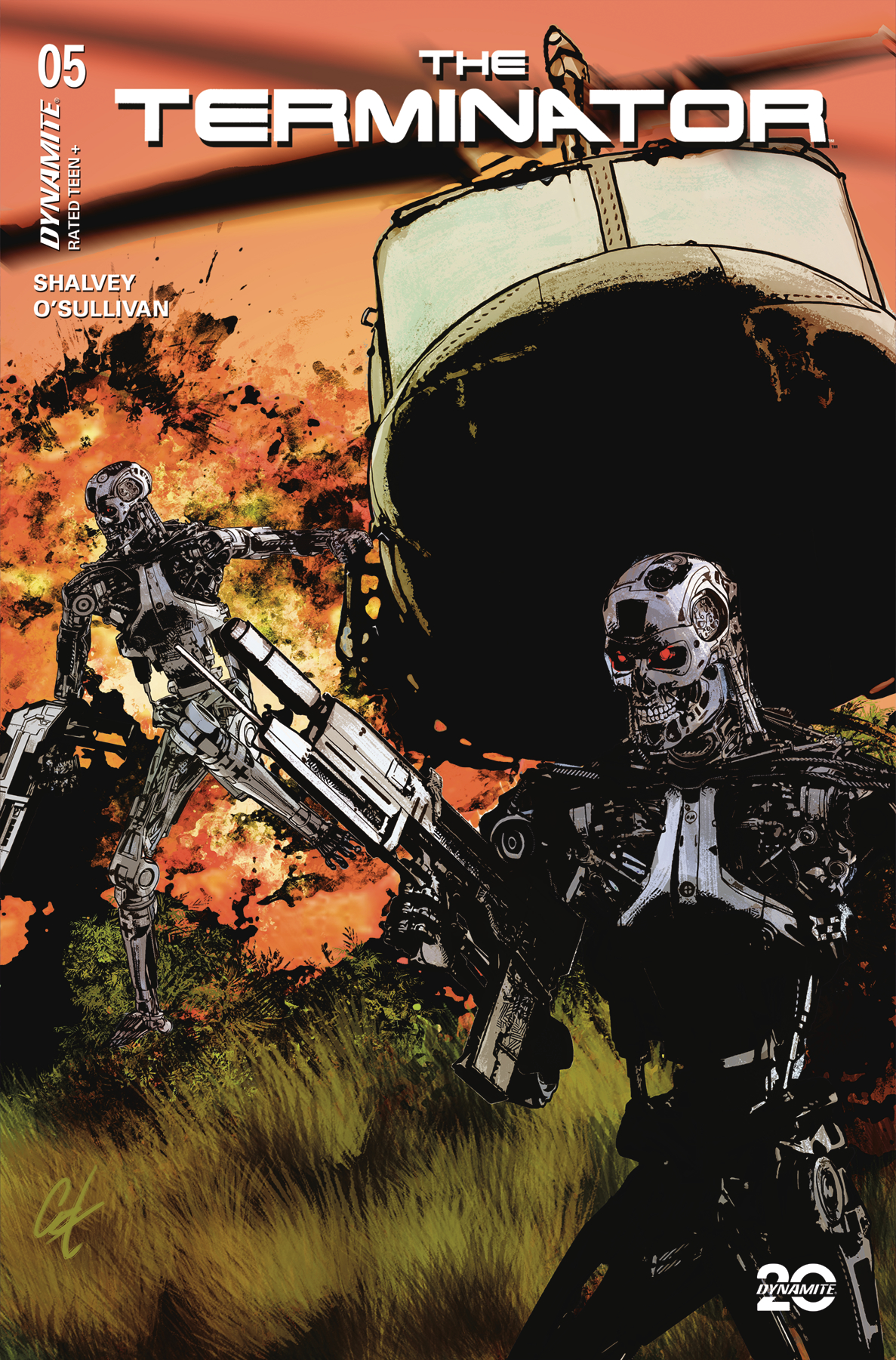 Terminator #5 Cover C Staggs