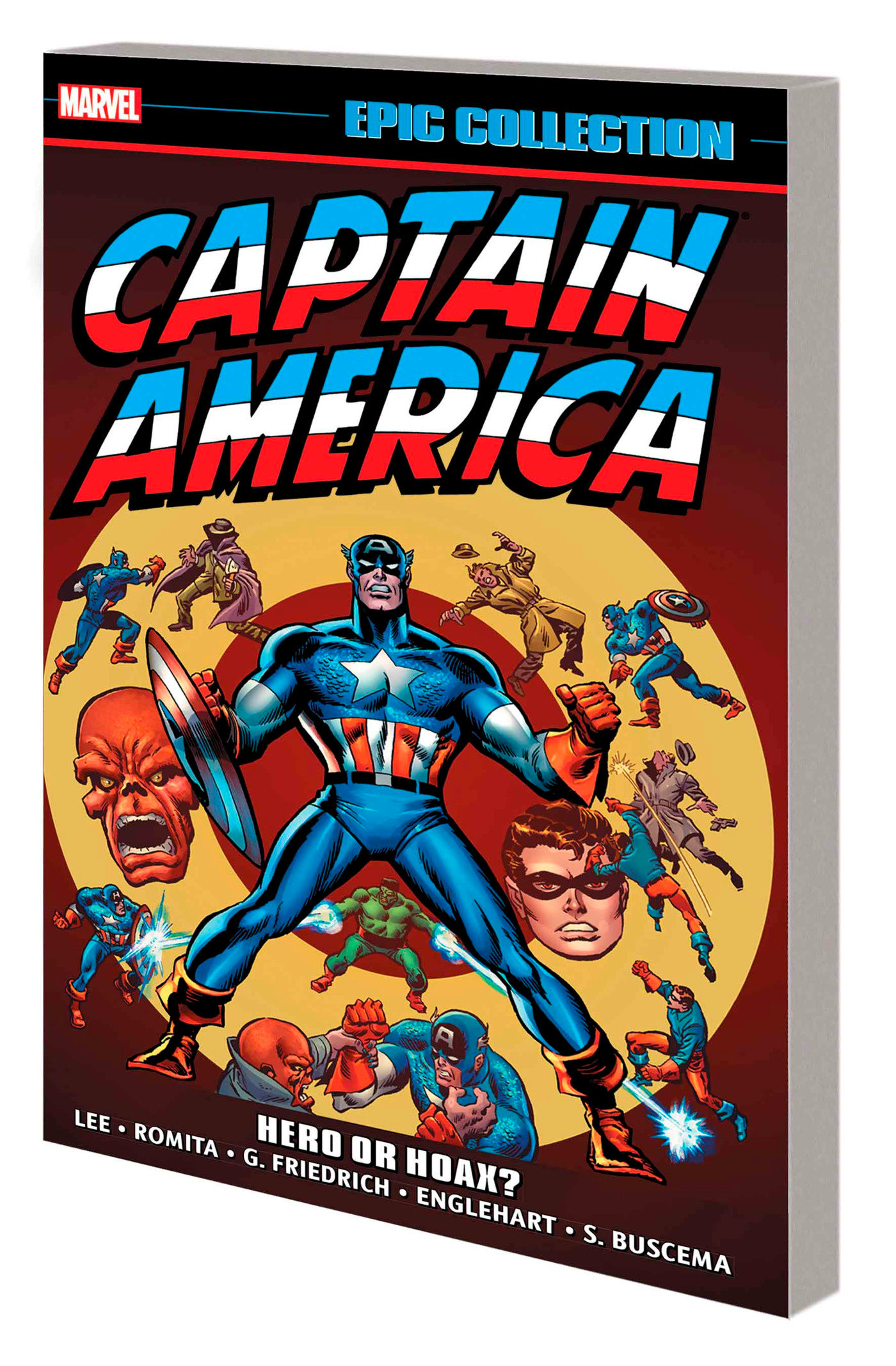 Captain America Epic Collection Graphic Novel Volume 4 Hero Or Hoax New Printing