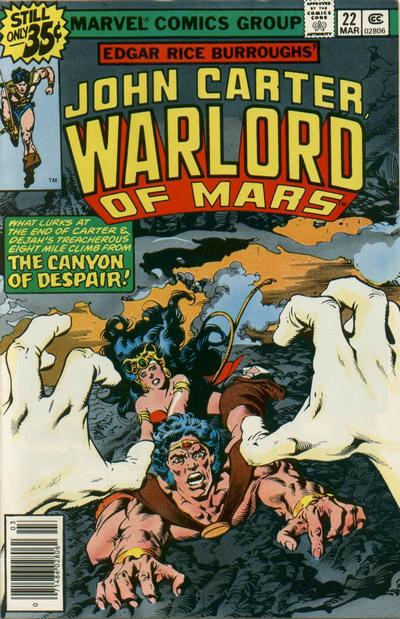 John Carter Warlord of Mars #22-Fair (1.0 - 1.5)