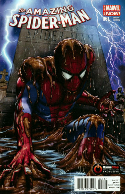 Amazing Spider-Man #1 (2014) Gamestop Variant