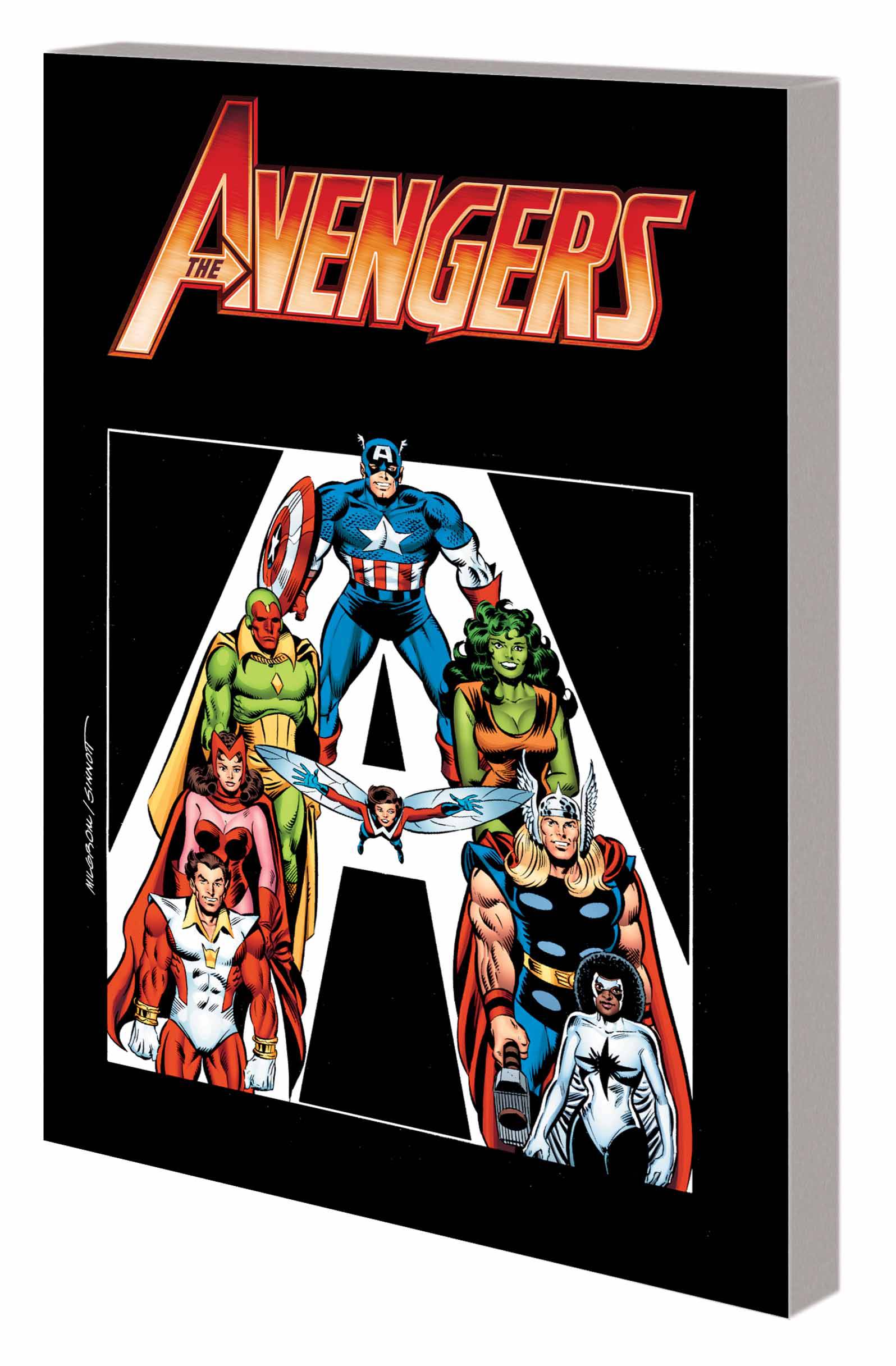 Avengers Graphic Novel Book 1 Absolute Vision