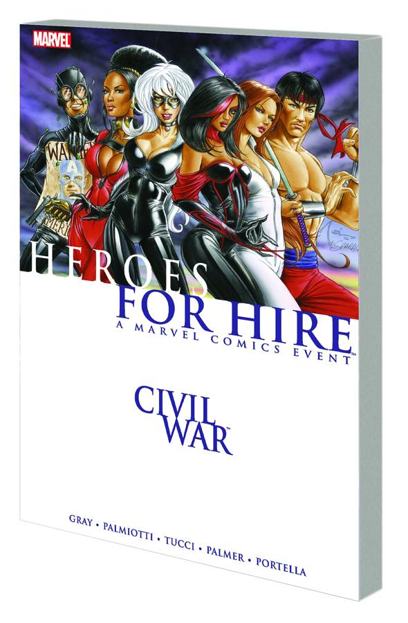 Civil War Heroes For Hire Graphic Novel
