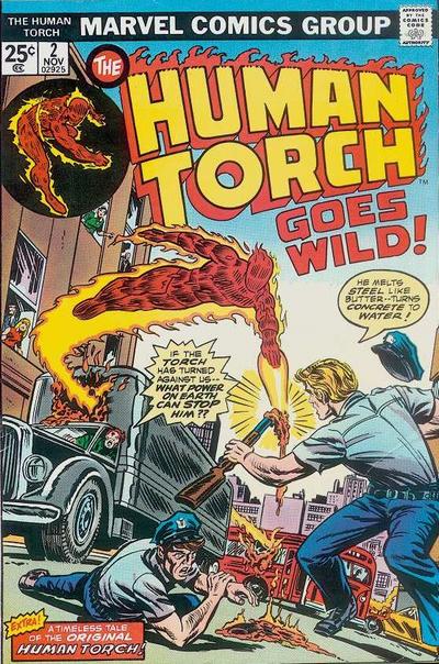 Human Torch #2-Very Fine (7.5 – 9)