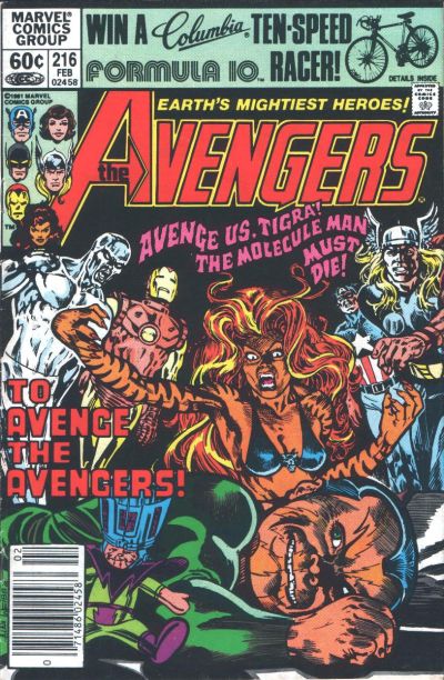 The Avengers #216 [Newsstand](1963)-Very Good (3.5 – 5)