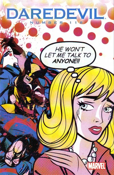 Daredevil #118 (1998) Wolverine Art Variant