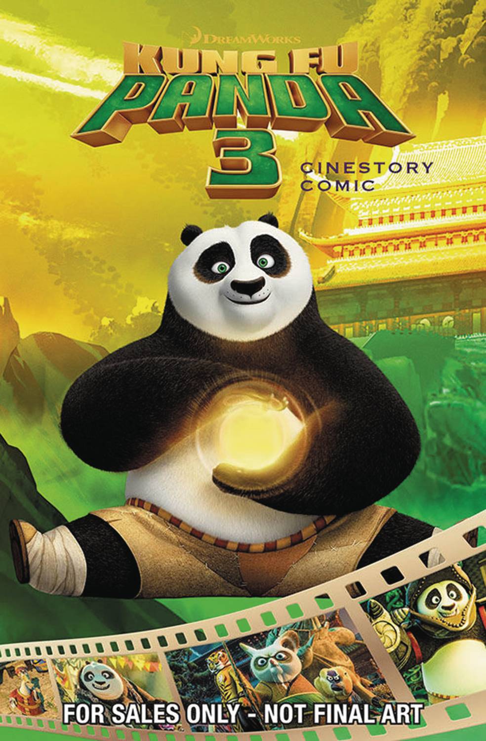 Kung Fu Panda 3 Cinestory Graphic Novel