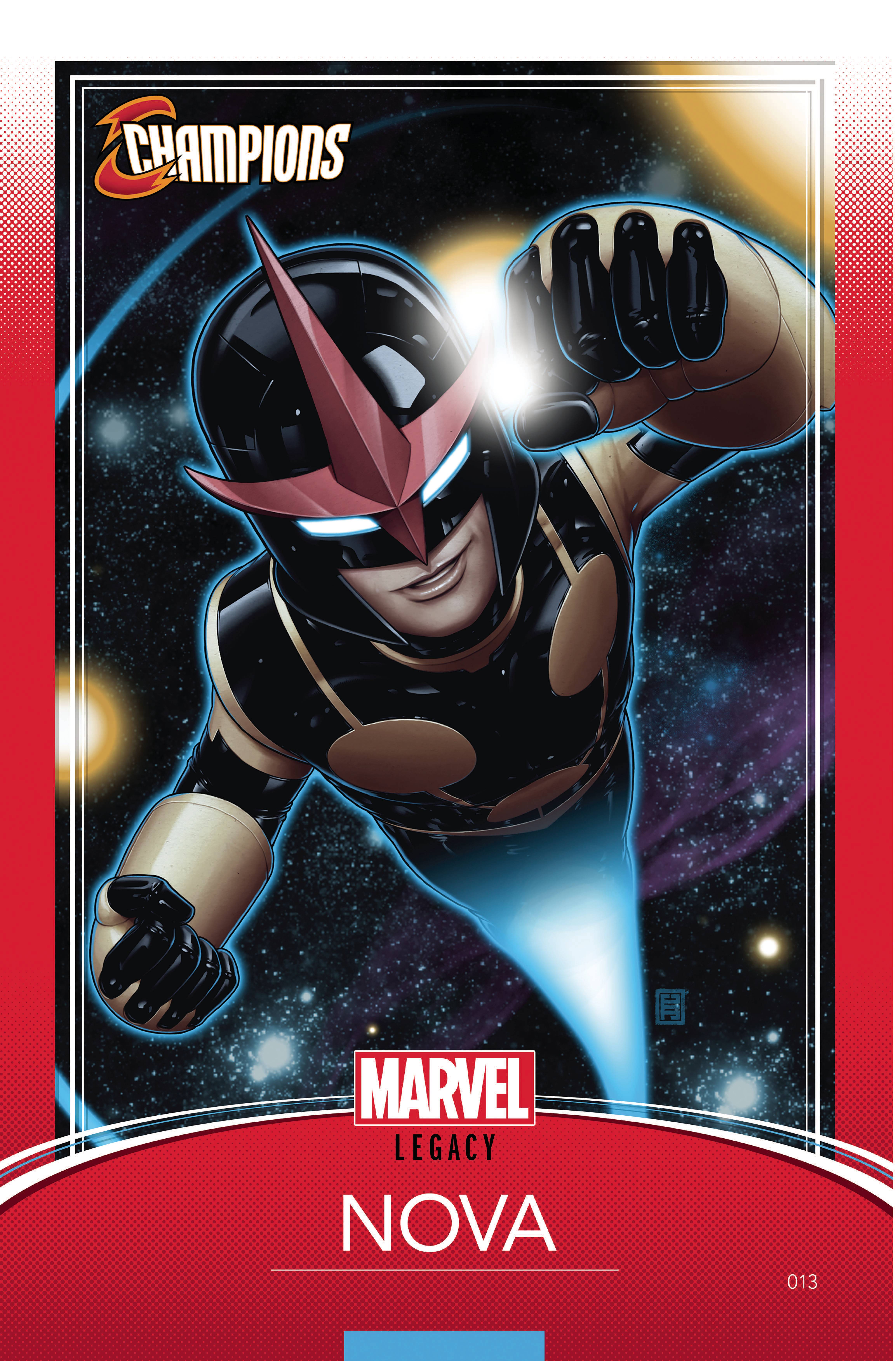 Champions #13 Christopher Trading Card Variant Legacy (2016)