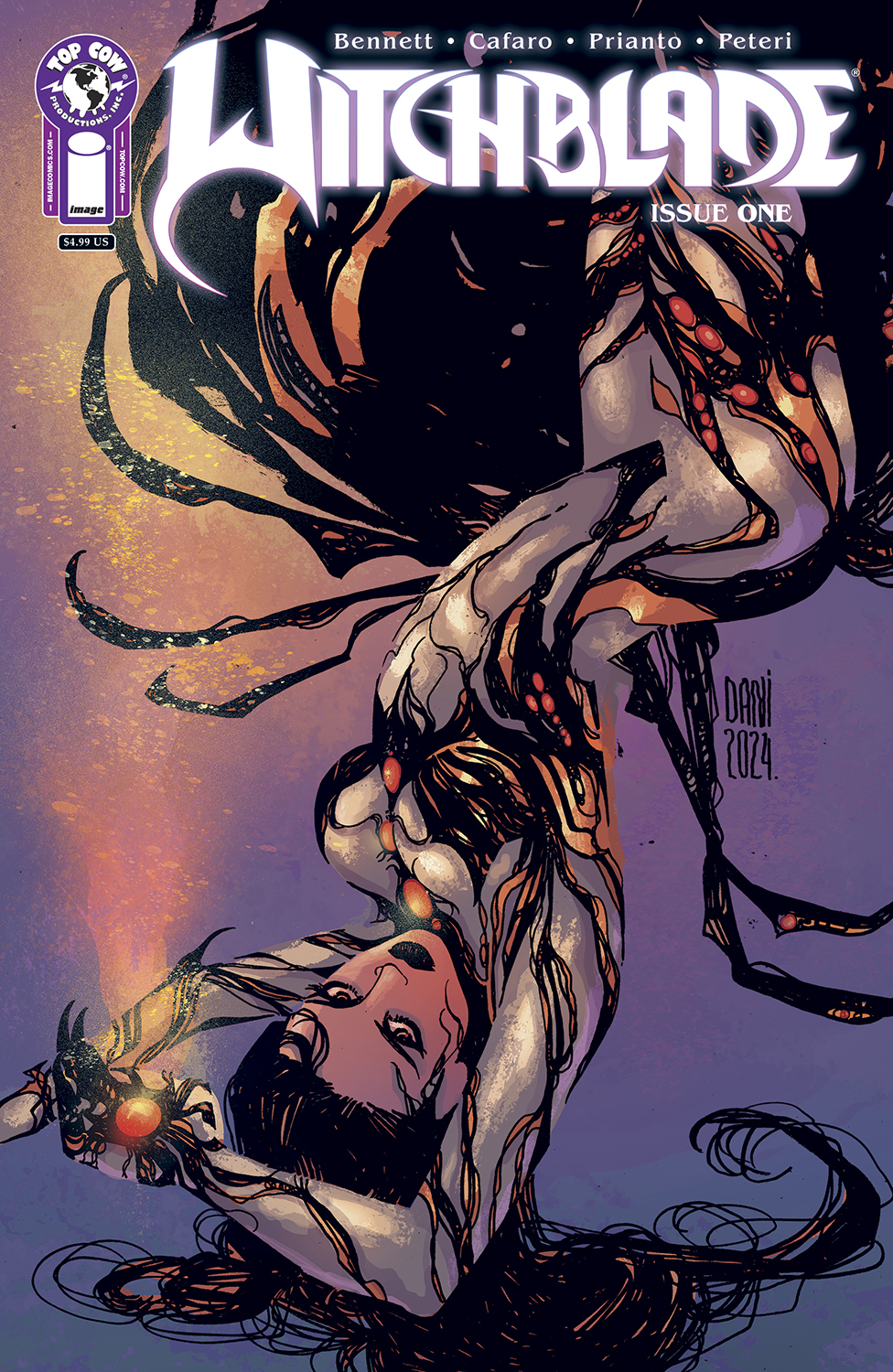 Witchblade #1 Cover D 1 for 10 Incentive Dani Strips & Brad Simpson Variant (2024)