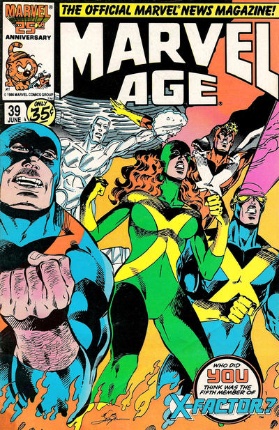 Marvel Age #39-Very Good (3.5 – 5)