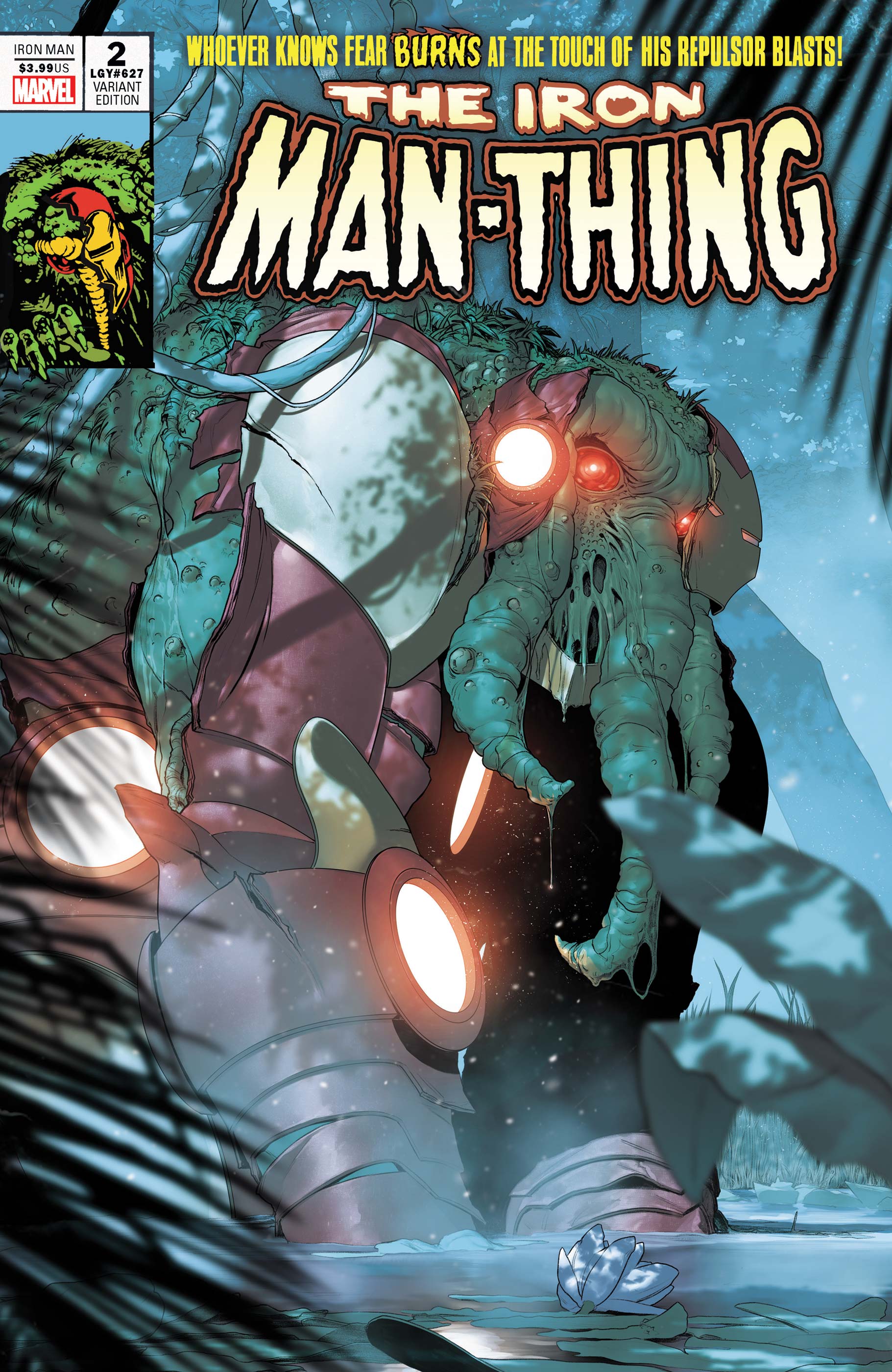 Iron Man #2 De Iulus Iron Man Thing Horror Variant (2020)