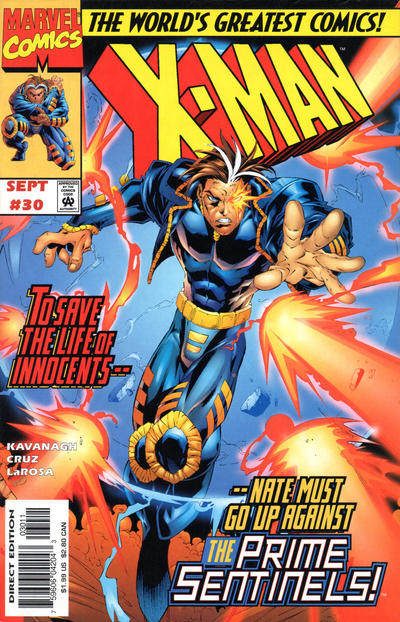 X-Man #30 [Direct Edition]-Very Fine (7.5 – 9)