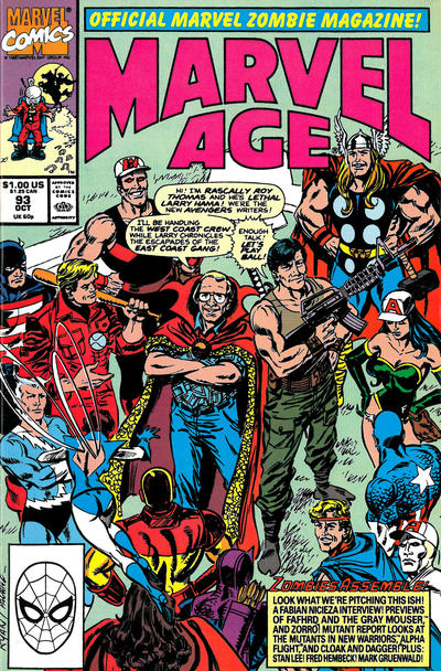 Marvel Age #93-Good (1.8 – 3)