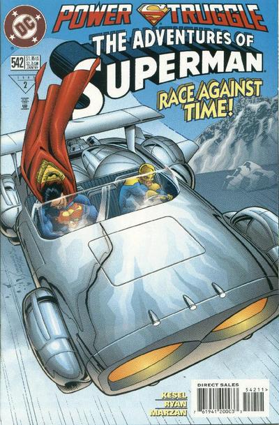 Adventures of Superman #542 [Direct Sales]-Very Fine (7.5 – 9)