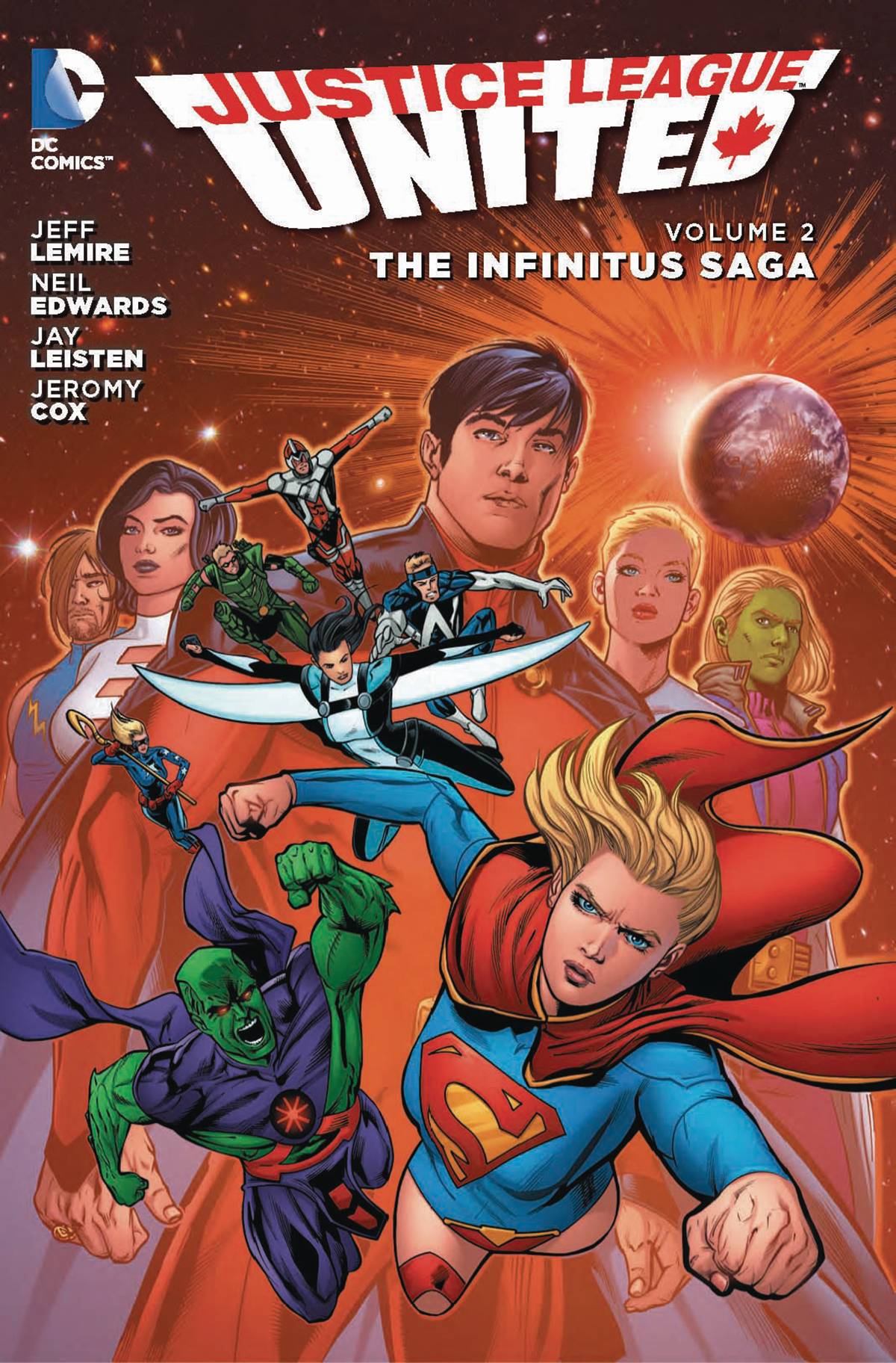 Justice League United Graphic Novel Volume 2 The Infinitus Saga