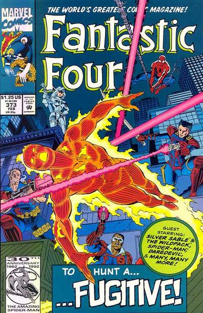 Fantastic Four #373 [Direct]-Fine (5.5 – 7)