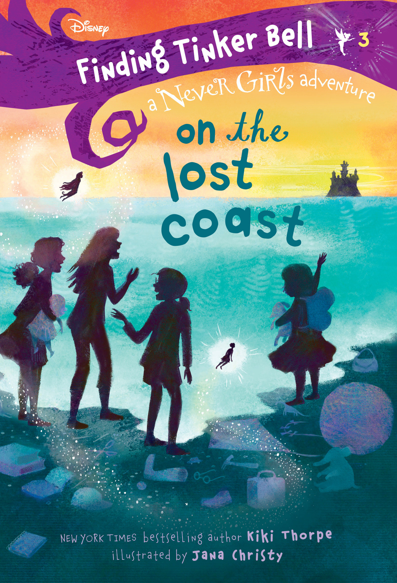 Finding Tinker Bell #3: on the Lost Coast (Disney: The Never Girls)