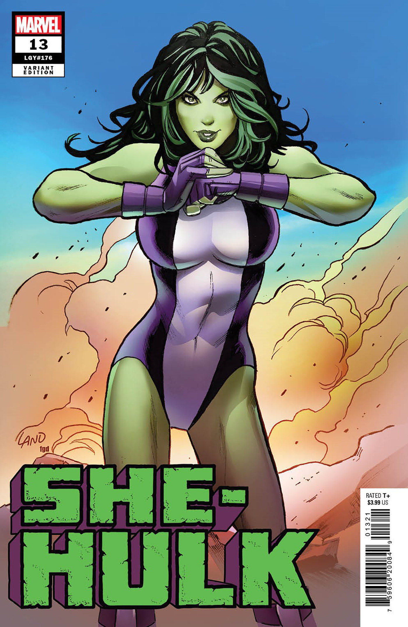 She-Hulk #13 Greg Land Variant