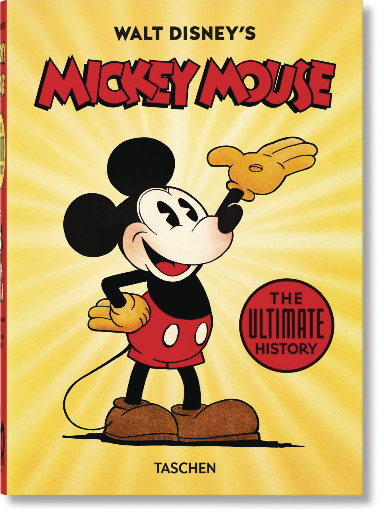 Walt Disney Mickey Mouse Ultimate History 40th Anniversary Hardcover
