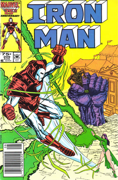 Iron Man #209 [Newsstand] - Vf 8.0