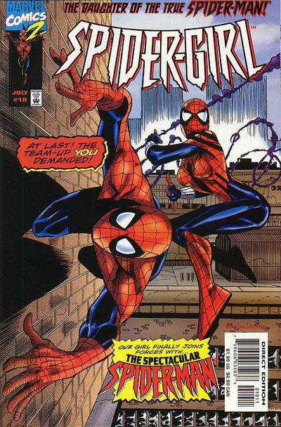 Spider-Girl #10 [Direct]-Fine (5.5 – 7)