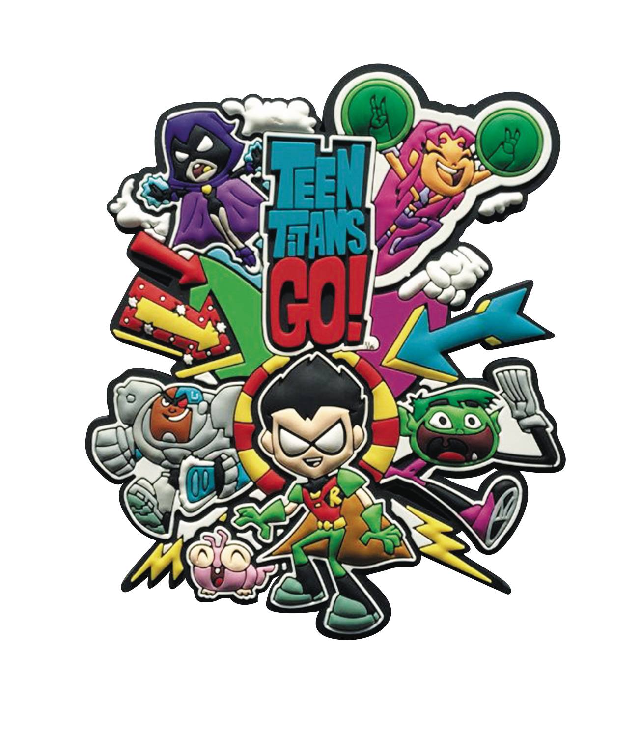 DC Mega Magnets Teen Titans Go Team Magnet