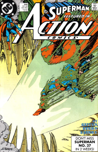 Action Comics #646 [Direct]-Very Good (3.5 – 5)