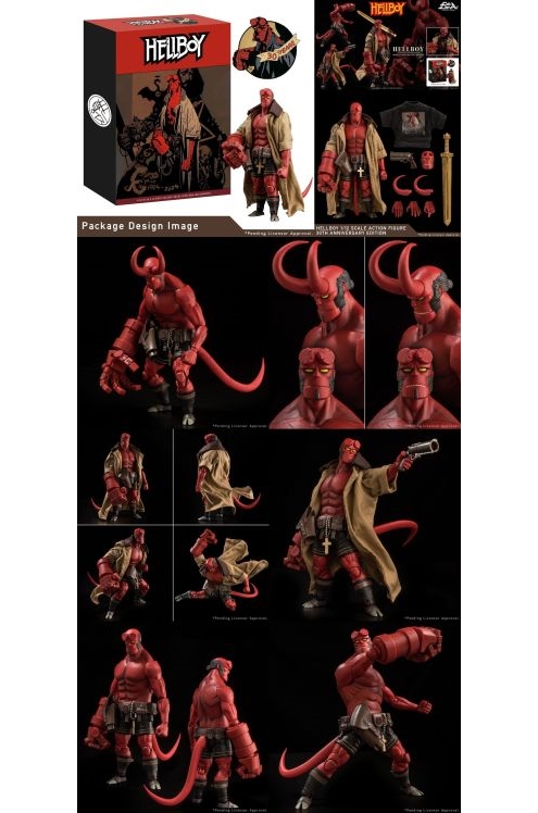 ***Pre-Prder*** Hellboy 1000Toys 1/12 Hellboy 30th Anniversary Edition