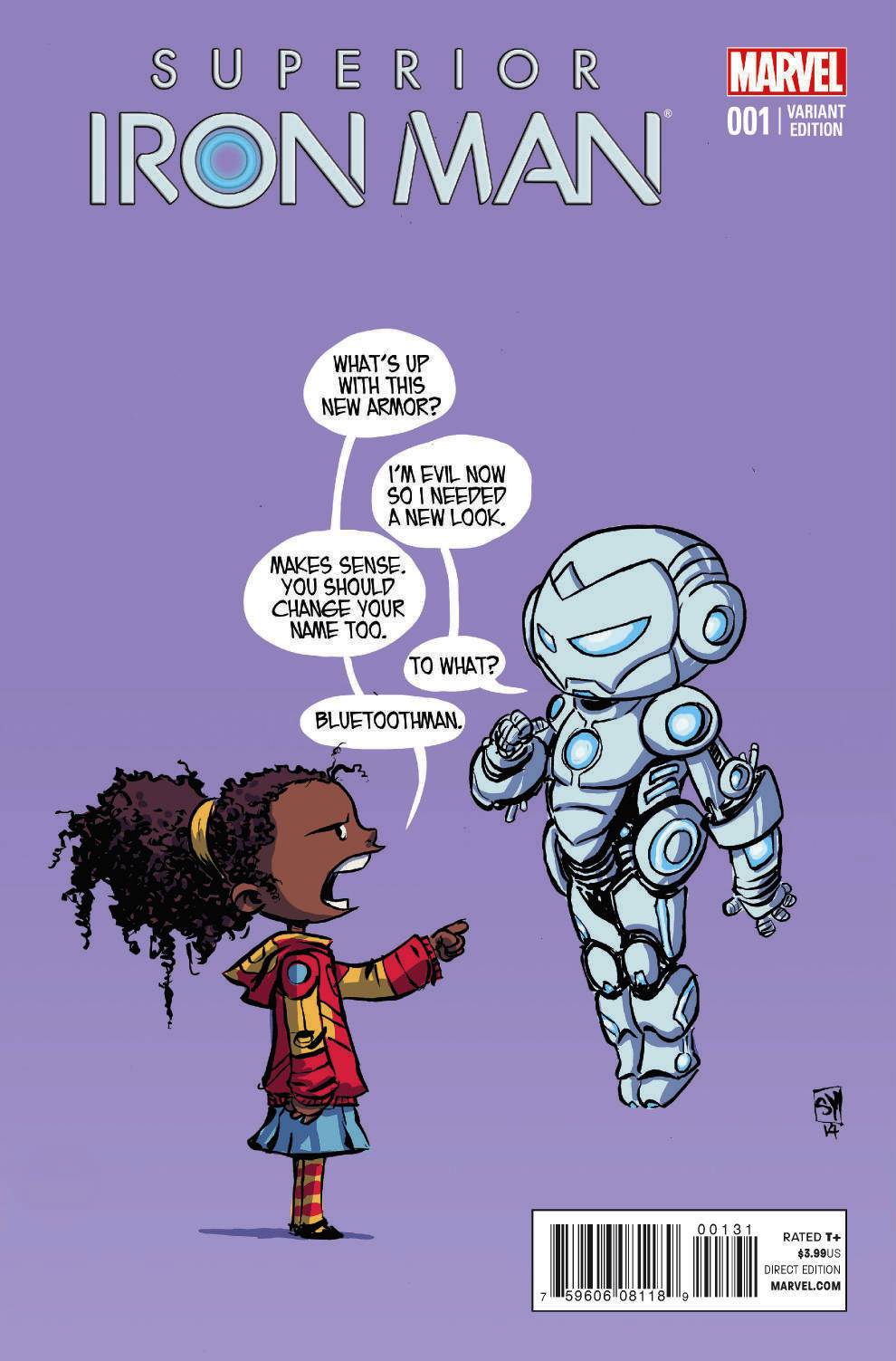 Superior Iron Man #1 Young Variant