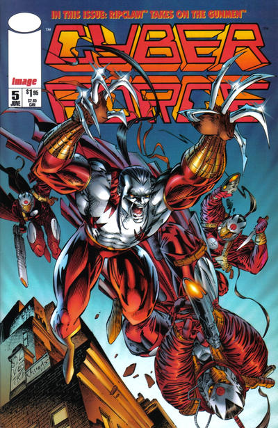 Cyberforce #5-Near Mint (9.2 - 9.8)