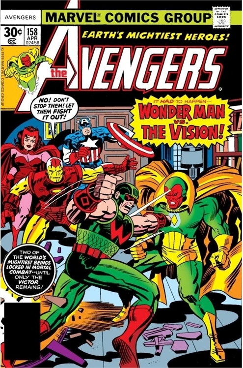 Avengers Volume 1 #158 Newsstand Editoin