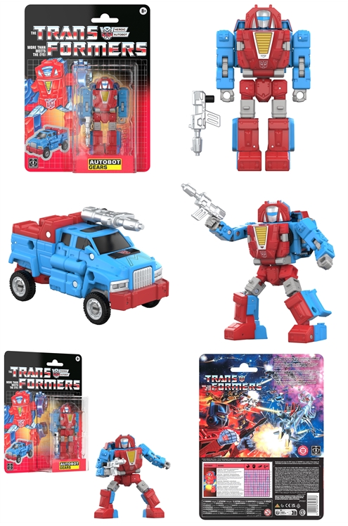 ***Pre-Order*** Transformers Retro G1 Autobot Gears Action Figure