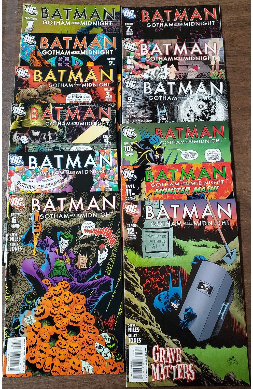 Batman Gotham After Midnight #1-12 (DC 2008) Set