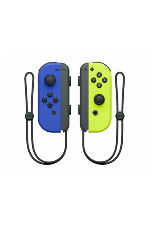 Nintendo Switch Joy Con Neon Yellow And Blue Pre-Owned