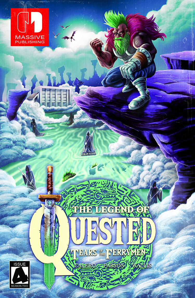 Quested Season 2 #4 Cover C Richardson Video Game Homage