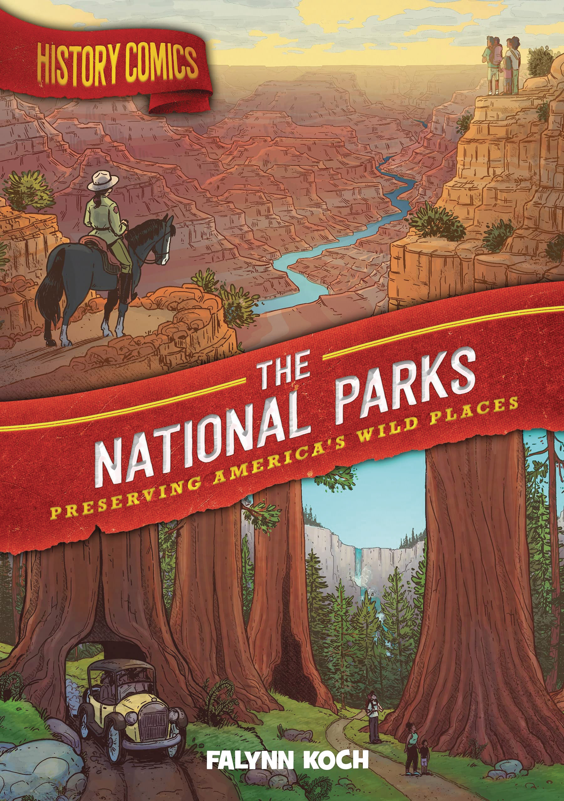 History Comics Hardcover Graphic Novel National Parks
