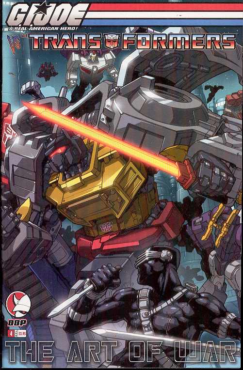 GI Joe Vs Transformers Volume 3 Art of War Cover A #4