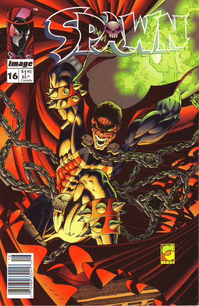 Spawn #16 [Newsstand] - Vg/Fn 5.0