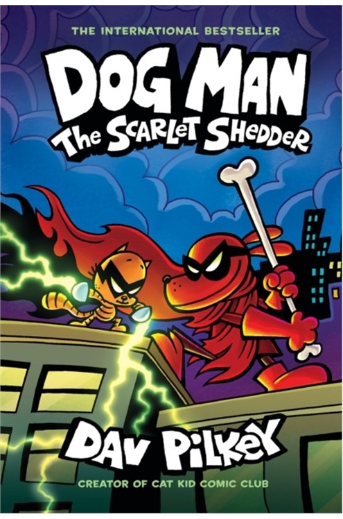 Dog Man The Scarlet Shredder Graphic Novel (Hardcover)