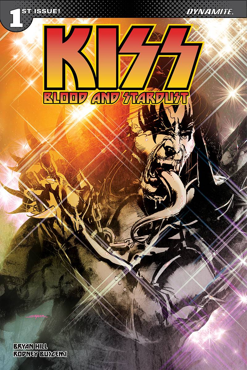 Kiss Blood Stardust #1 Cover A Sayger Demon