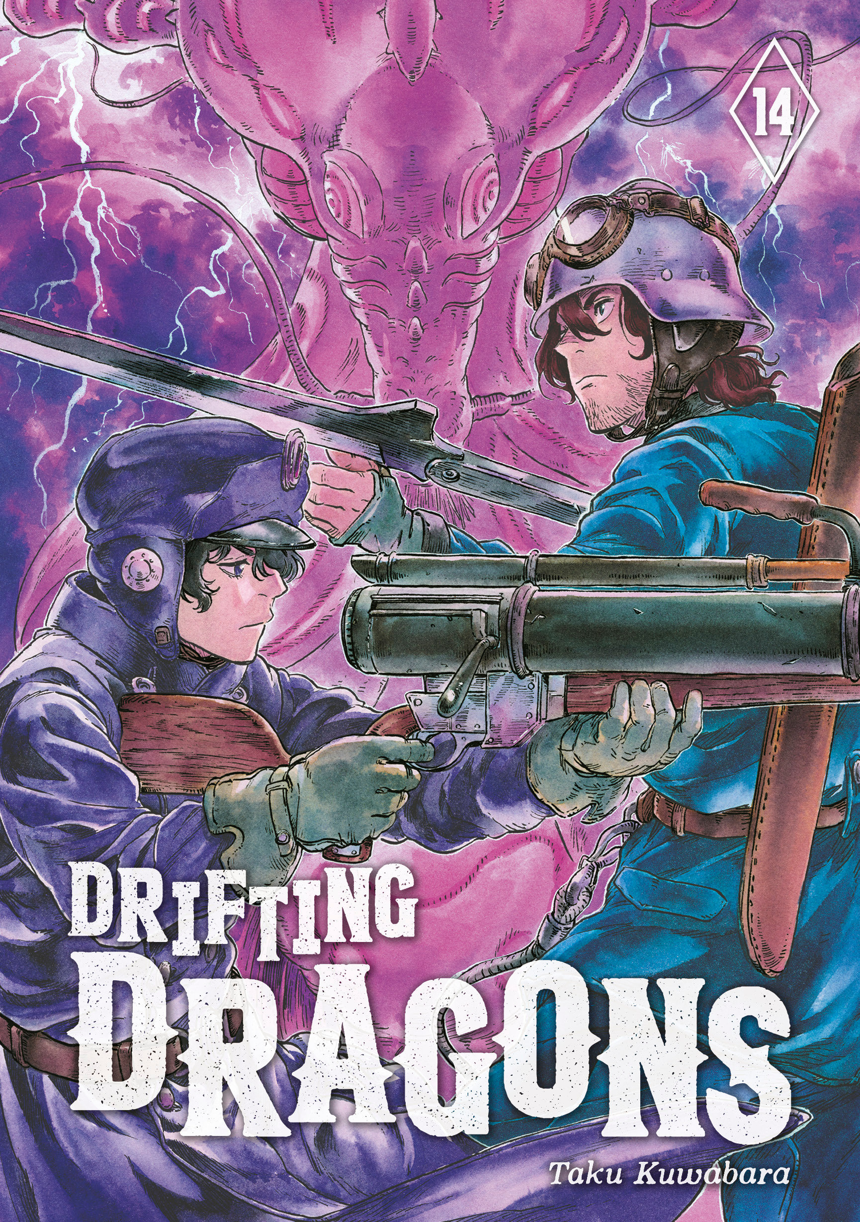 Drifting Dragons Manga Volume 14