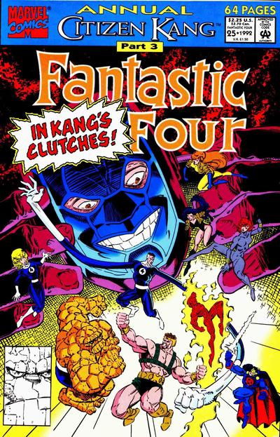 Fantastic Four Annual #25 [Direct]-Fine (5.5 – 7)