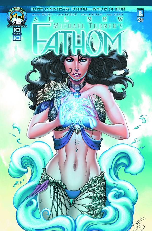 All New Fathom #8 Direct Market Cover B