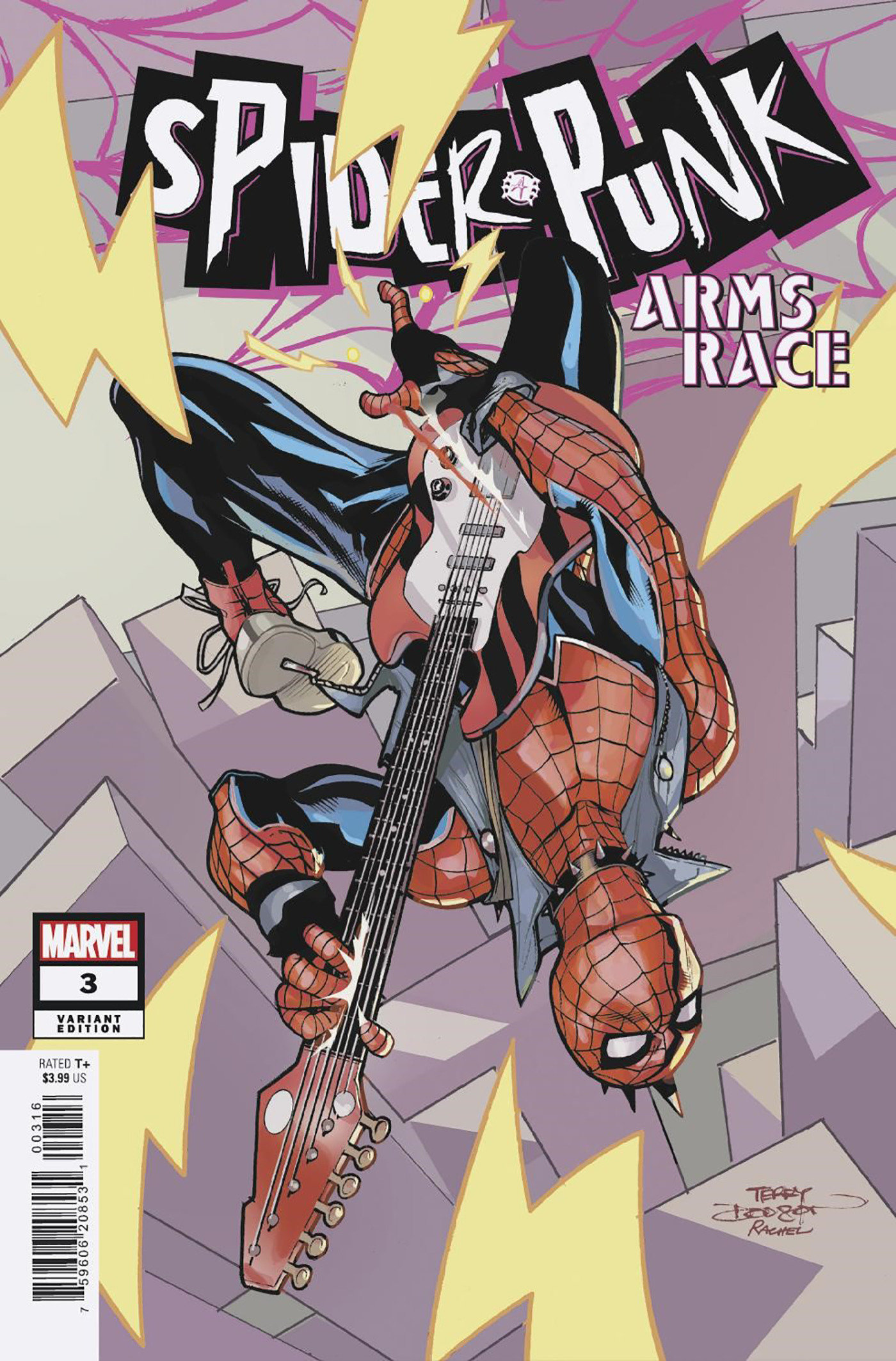 Spider-Punk Arms Race #3 Terry Dodson Variant 1 for 25 Incentive