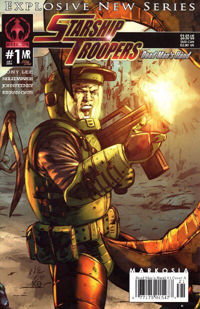Starship Troopers: Dead Man's Hand Limited Series Bundle Issues 0-4