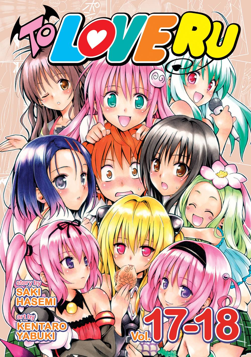 To Love Ru Manga Volume 9 Volume 17-18 (Mature)