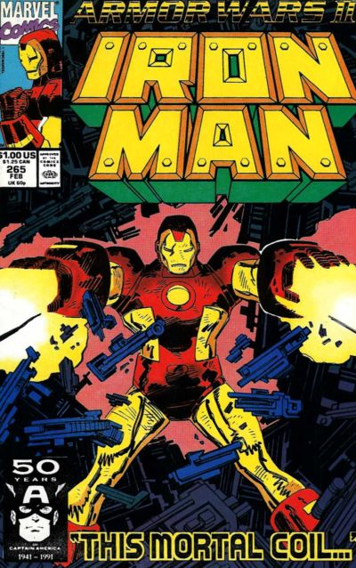 Iron Man #265 [Direct] - Fn/Vf 7.0