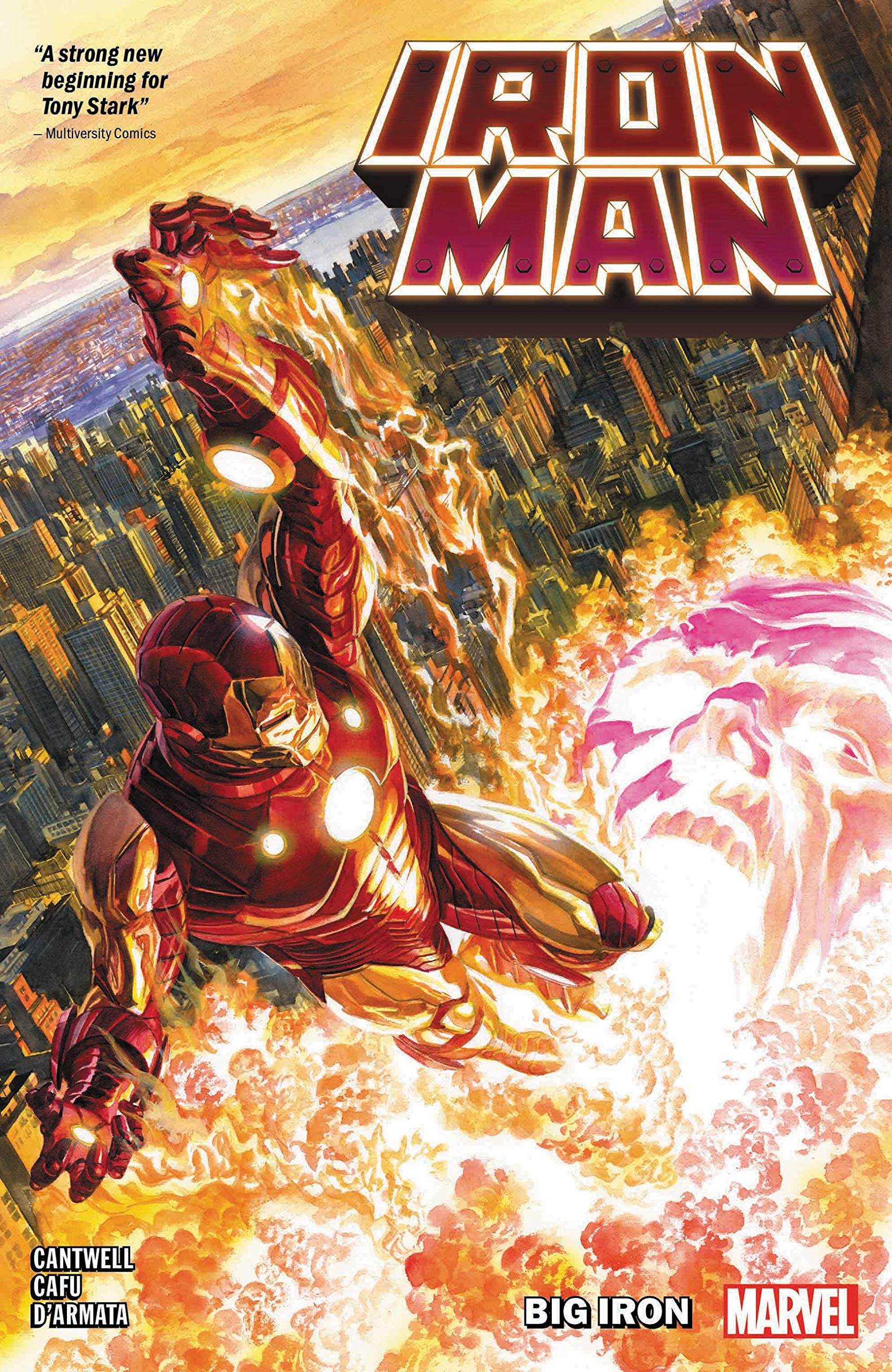 Iron Man Graphic Novel Volume 1 Big Iron