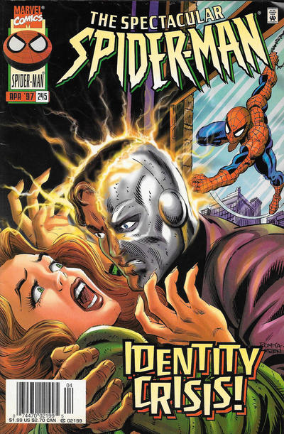 The Spectacular Spider-Man #245 [Newsstand]-Very Good (3.5 – 5)